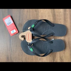 Black Havaianas Flip Flops